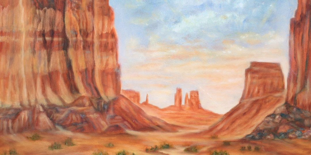 Monument Valley Path
Oil on Canvas
24" x 20"